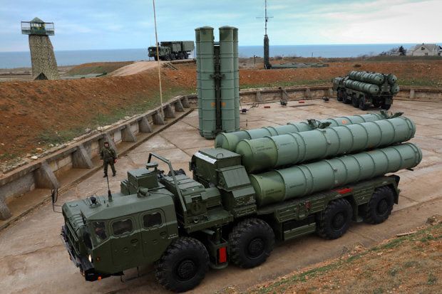 S 400 developed in Russia.